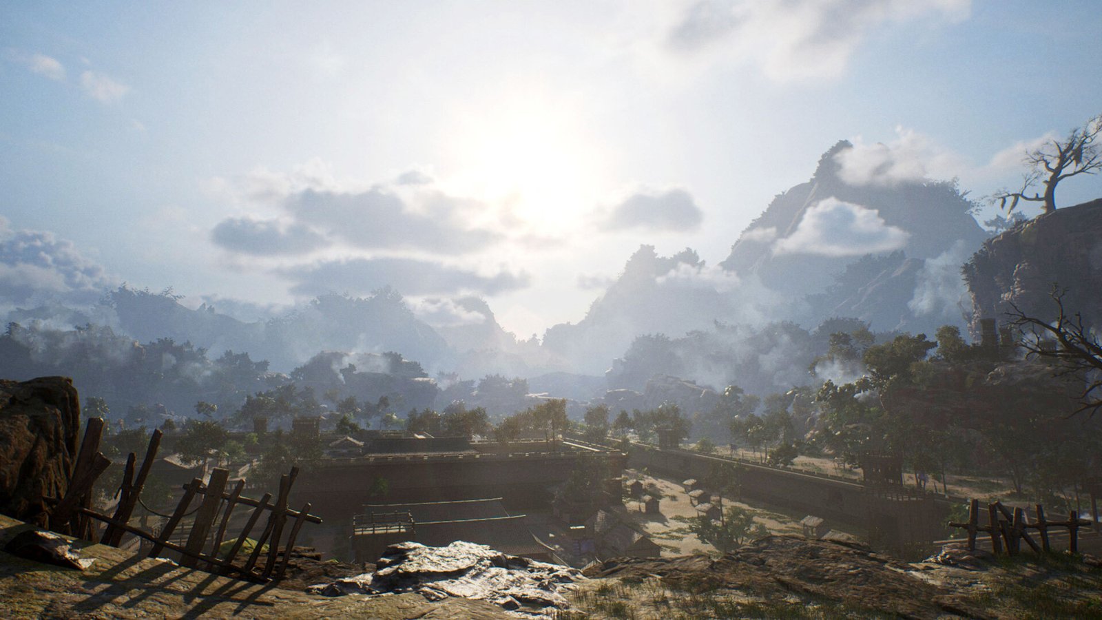 Cenário de campo de batalha em Dynasty Warriors 3 Remastered