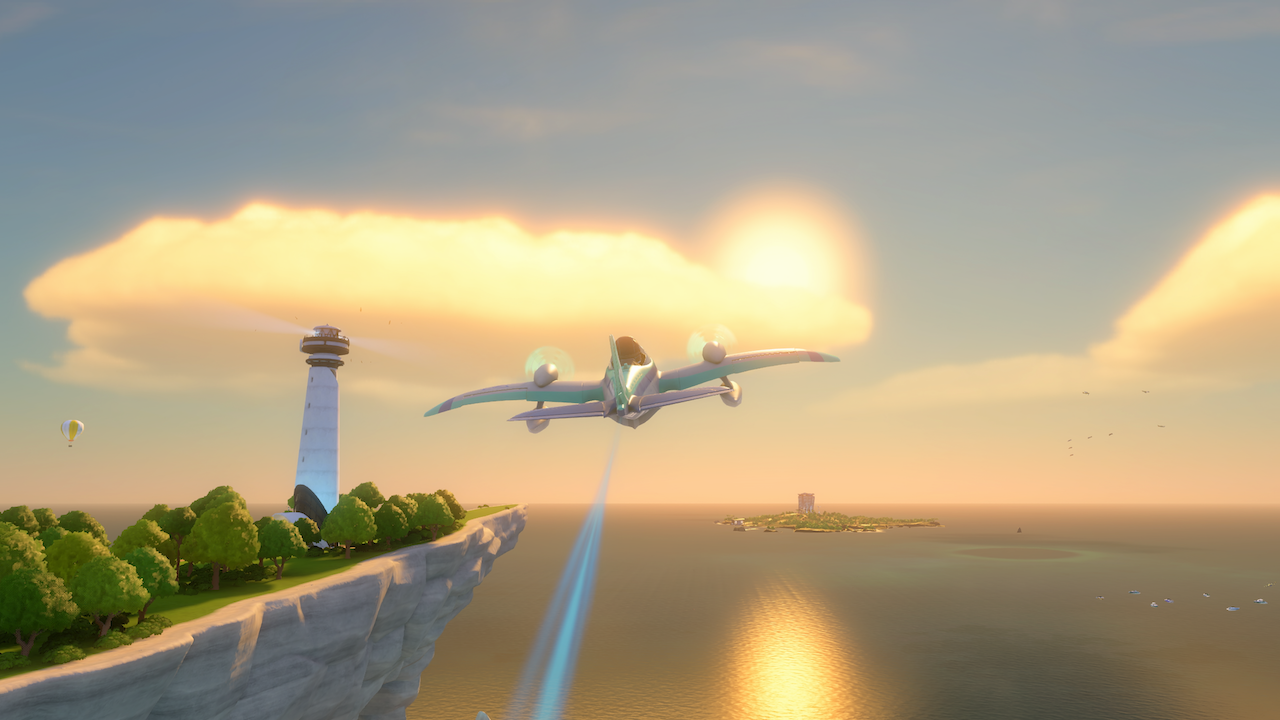 Official Nintendo Switch Sports Resort screenshot of Wuhu Island