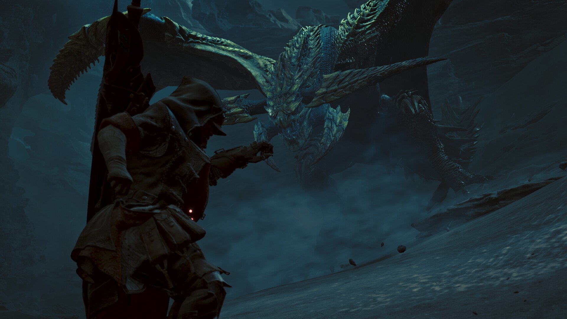 Official Monster Hunter Wilds screenshot from Capcom's hunting action game