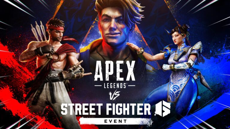 Personagens de Apex Legends inspirados em Street Fighter 6 no evento crossover