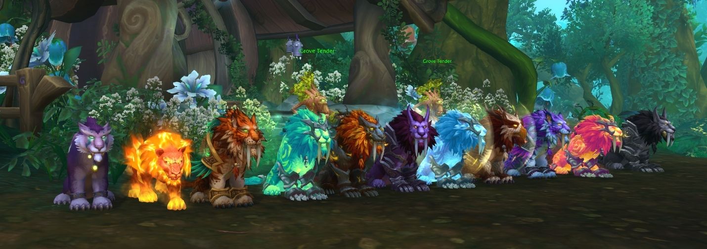 Druid in World of Warcraft: Forever following beta class changes