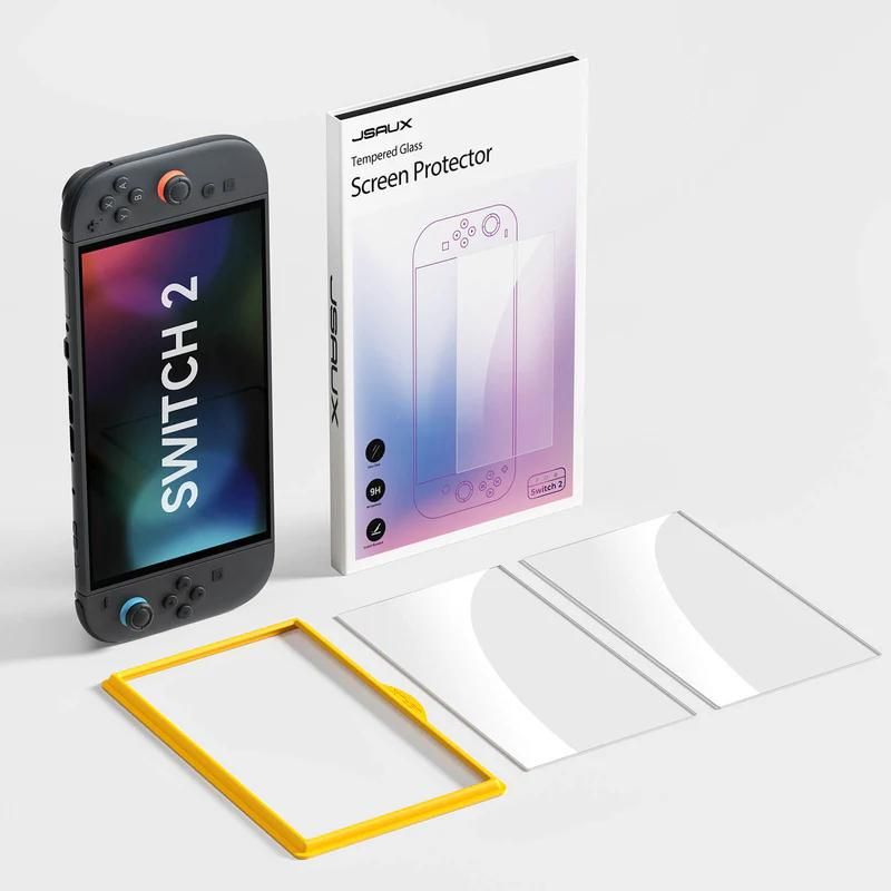 Tempered glass screen protector for Nintendo Switch 2