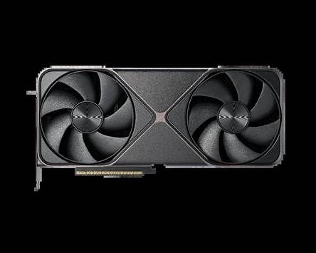 NVIDIA GeForce RTX graphics card installed in a gaming PC