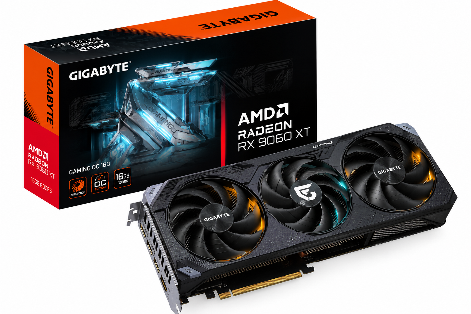 Gigabyte Radeon RX 9060 XT Gaming OC 16G
