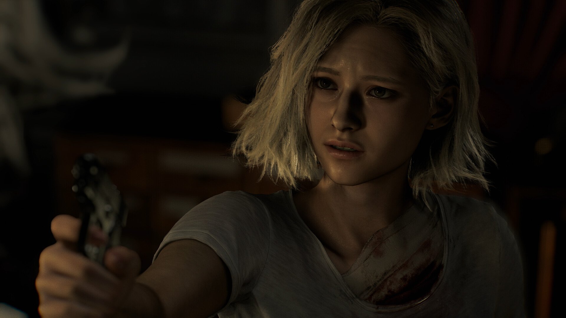 Imagem oficial de Resident Evil Requiem, o jogo mais recente na ordem da série Resident Evil