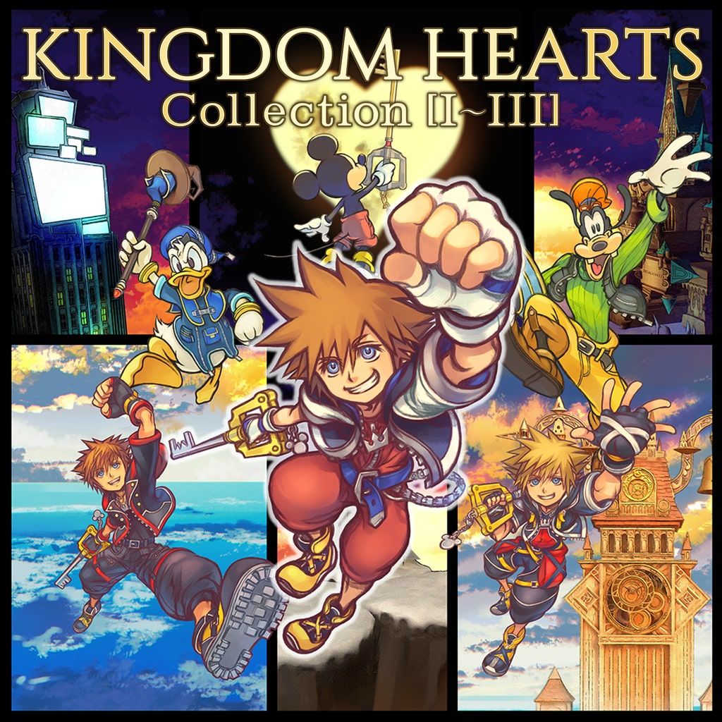 Arte de capa oficial de Kingdom Hearts Collection [I~III]