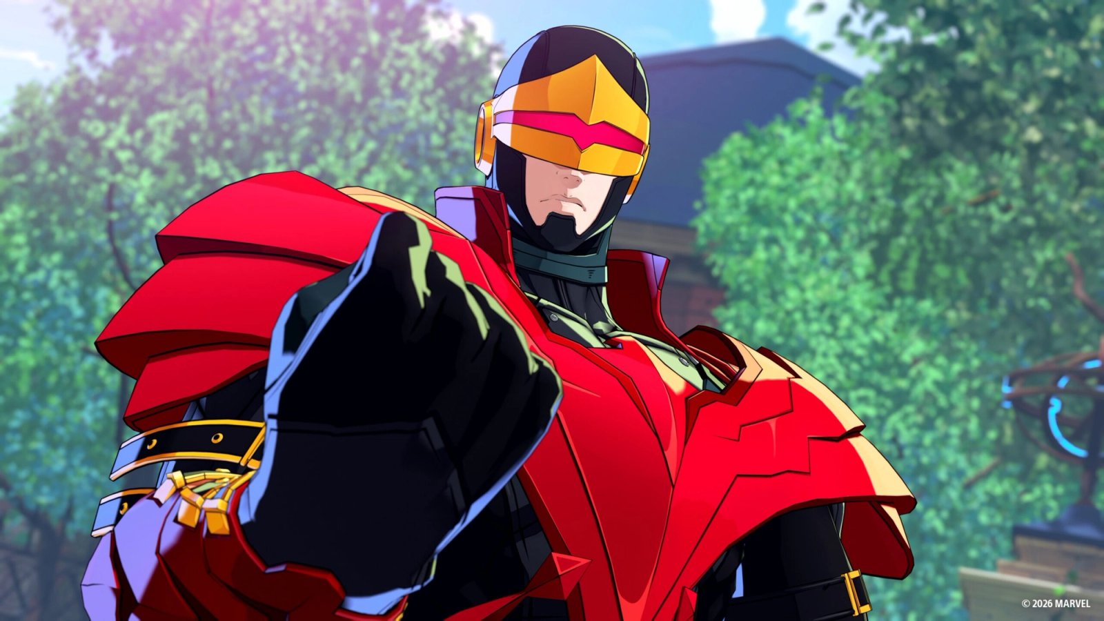 Official MARVEL Tōkon: Fighting Souls artwork of Phoenix Cyclops from the PlayStation Blog