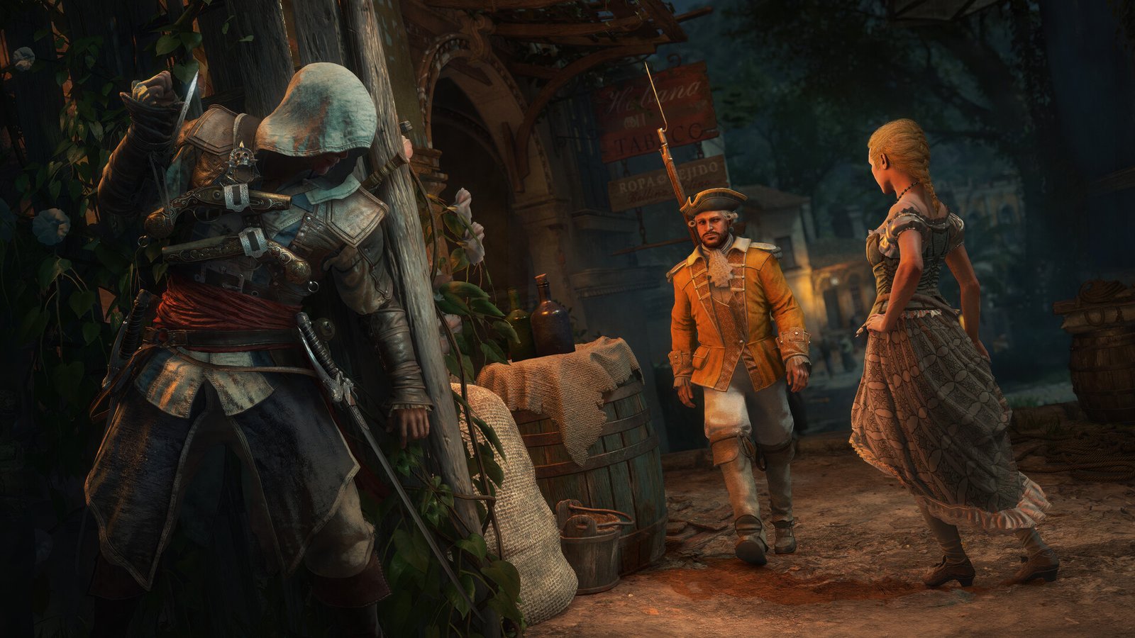 Official Assassin's Creed Black Flag Resynced screenshot of sword combat