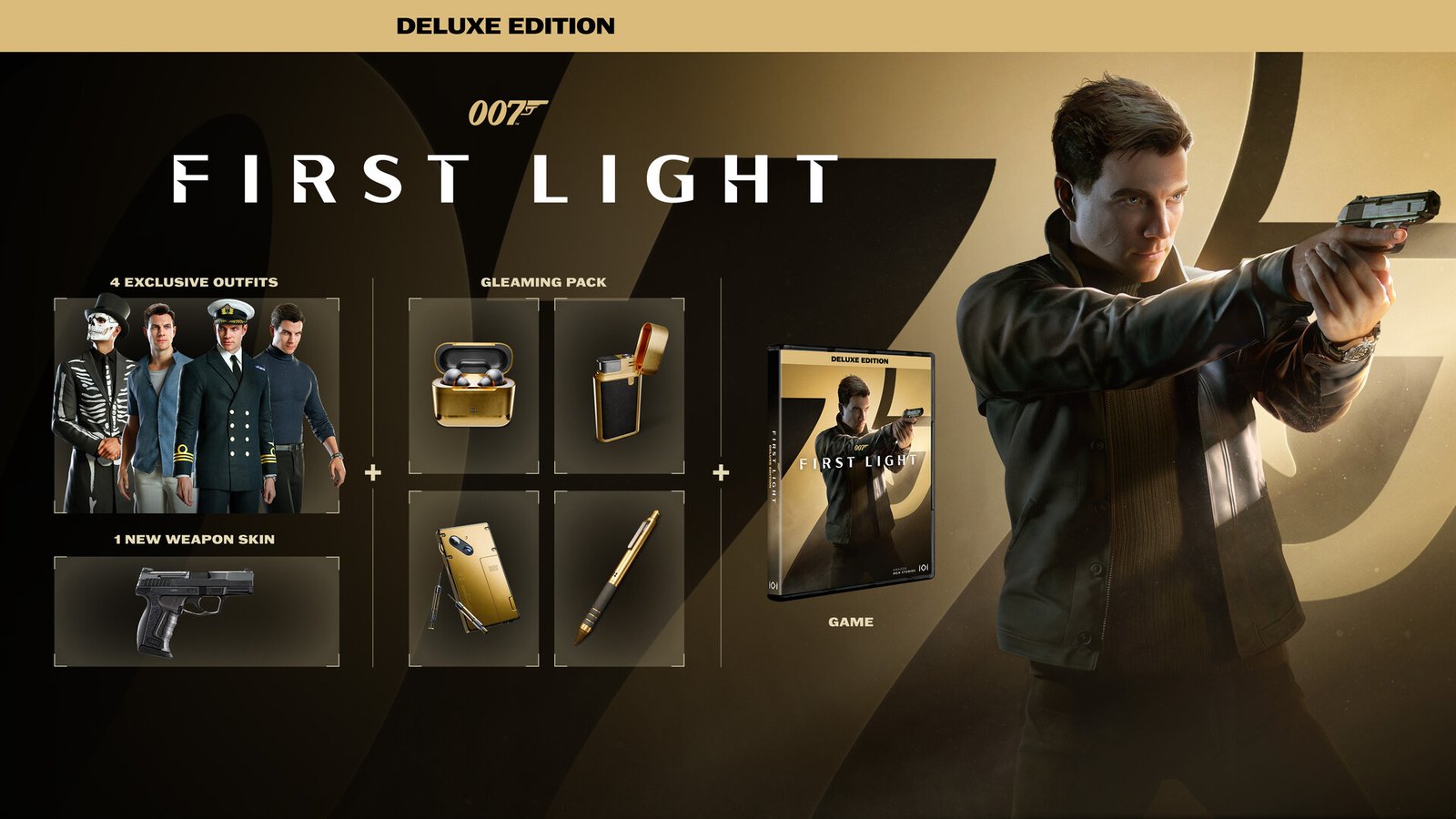 Official 007 First Light screenshot of James Bond during a mission