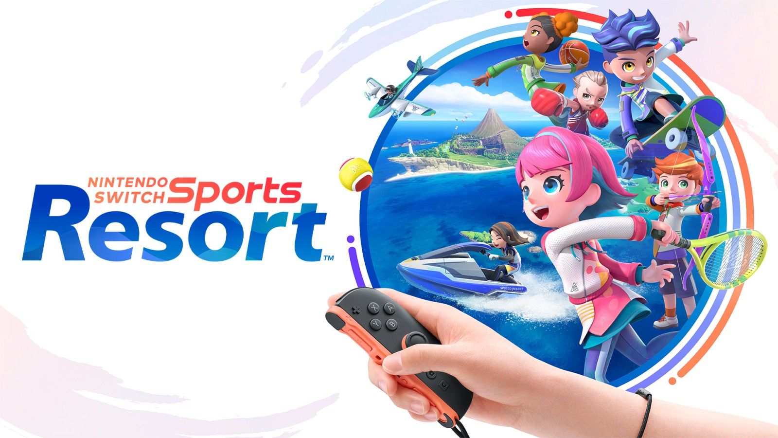 Official Nintendo Switch Sports Resort key art