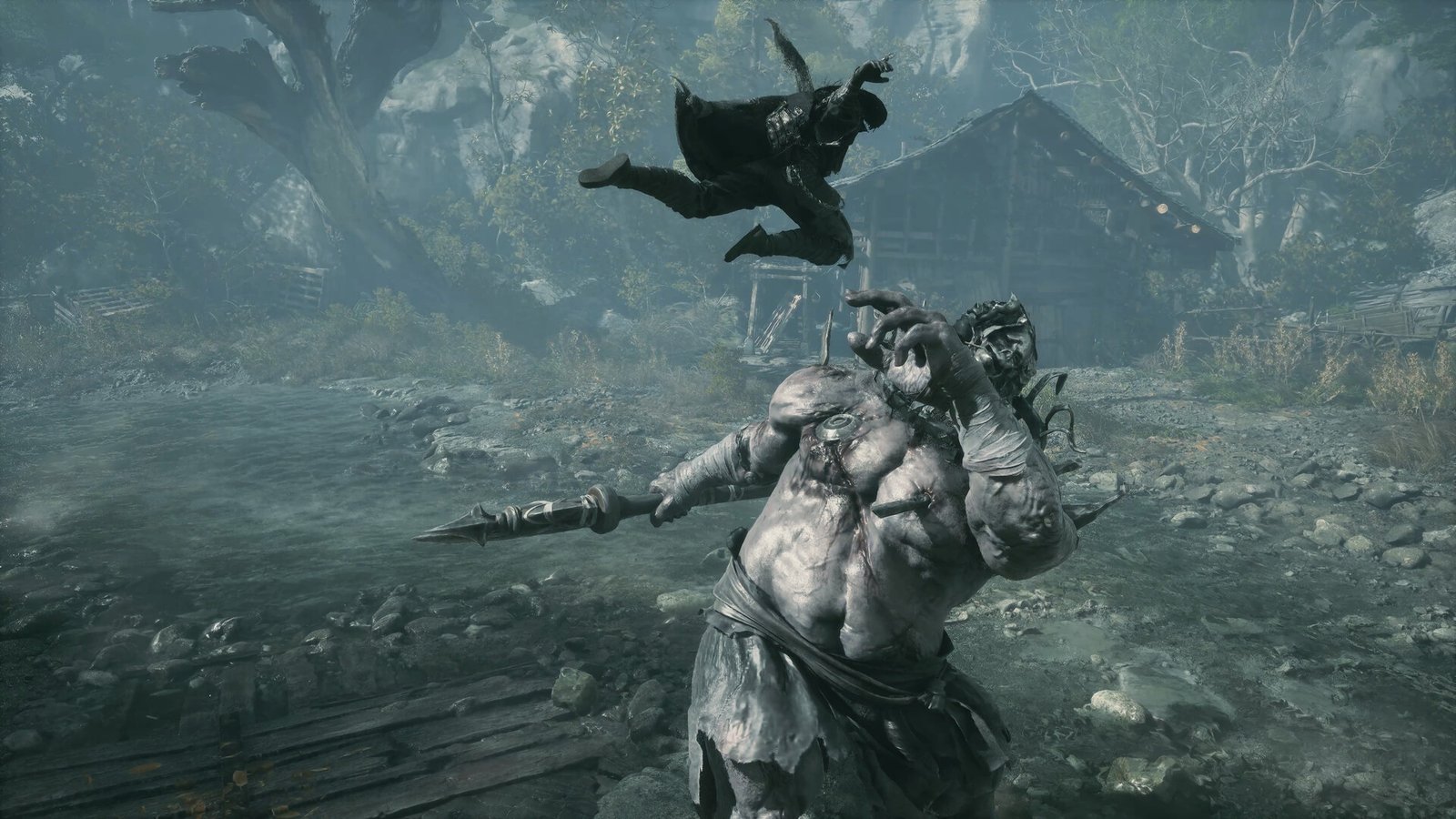 Official Phantom Blade Zero screenshot of Soul using a secondary weapon