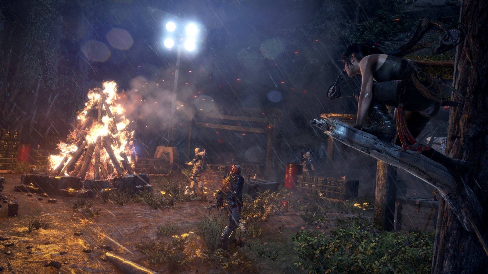 Official Rise of the Tomb Raider screenshot in the snow