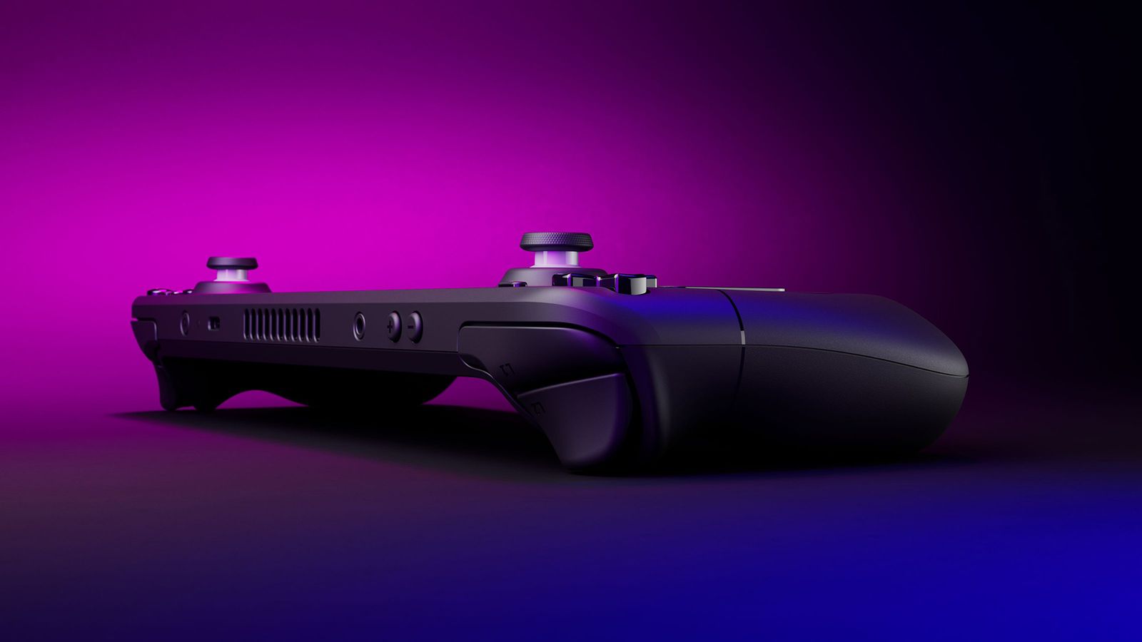 Steam Deck OLED controls and dual trackpads