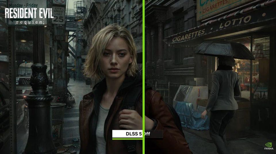 Resident Evil Requiem com NVIDIA DLSS 5 e renderização neural