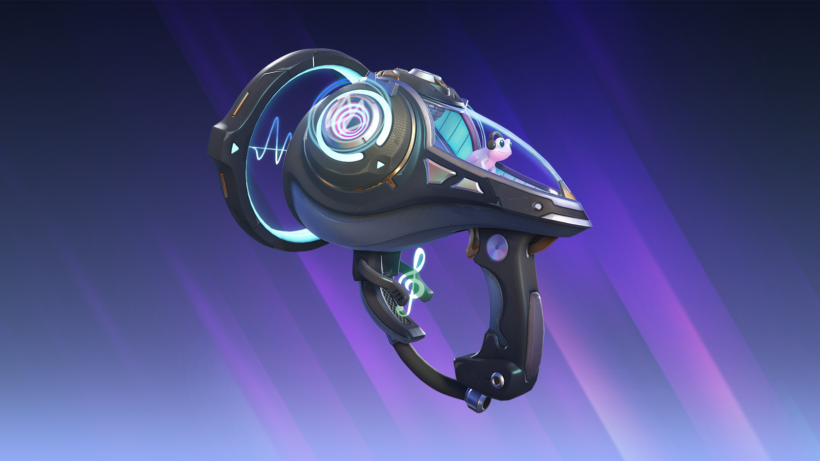 Treblemaker Mythic weapon for Lúcio in Overwatch Season 5