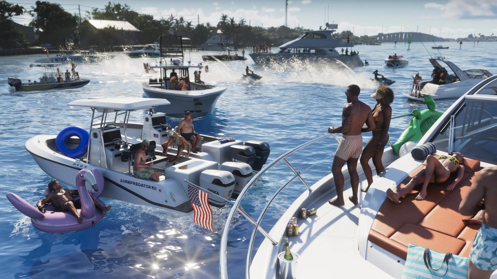 Paisagem de Leonida em Grand Theft Auto VI