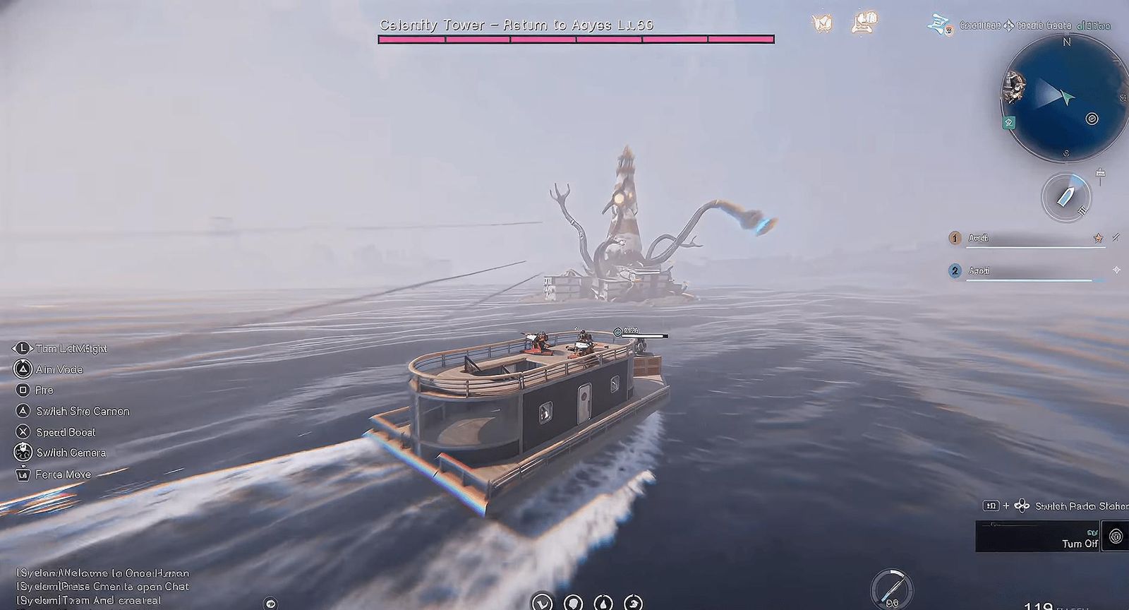 Criatura ameaça jogadores no oceano de Once Human: Isles of Abyss.