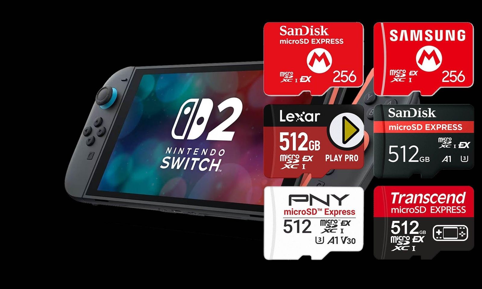 Best microSD Express cards for Nintendo Switch 2