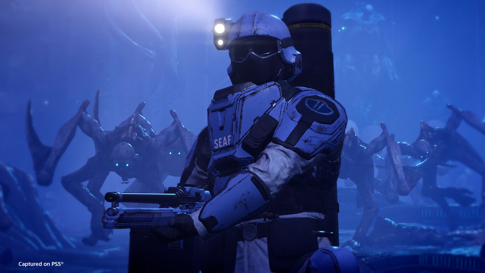 Official Helldivers 2 screenshot of a squad mission