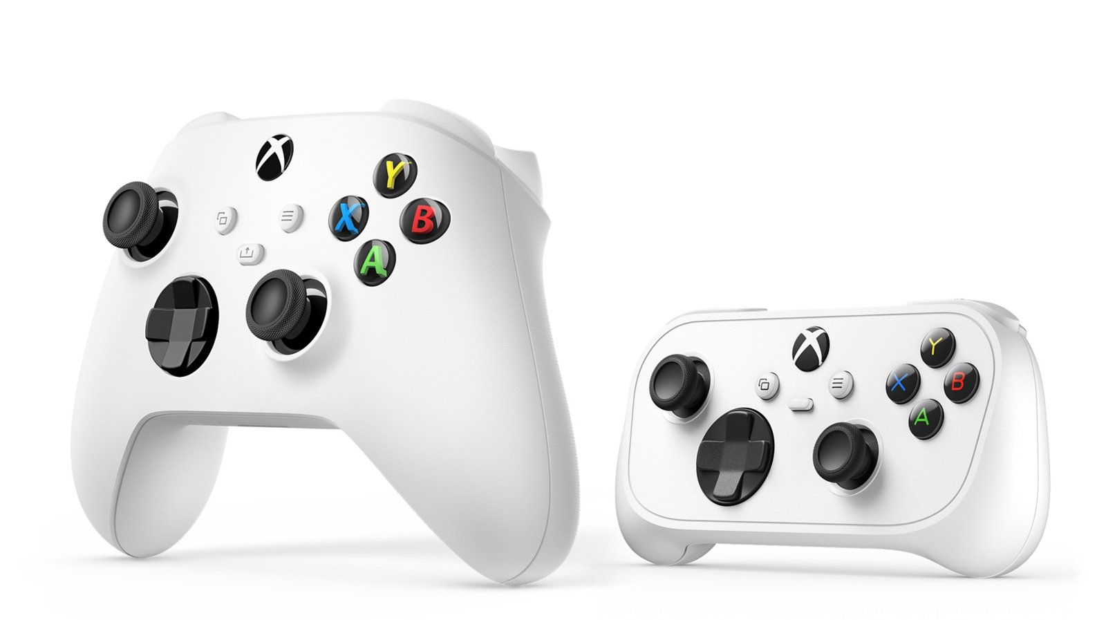 Official image of the Xbox Nano Controller, Microsoft's pocket-sized wireless gamepad