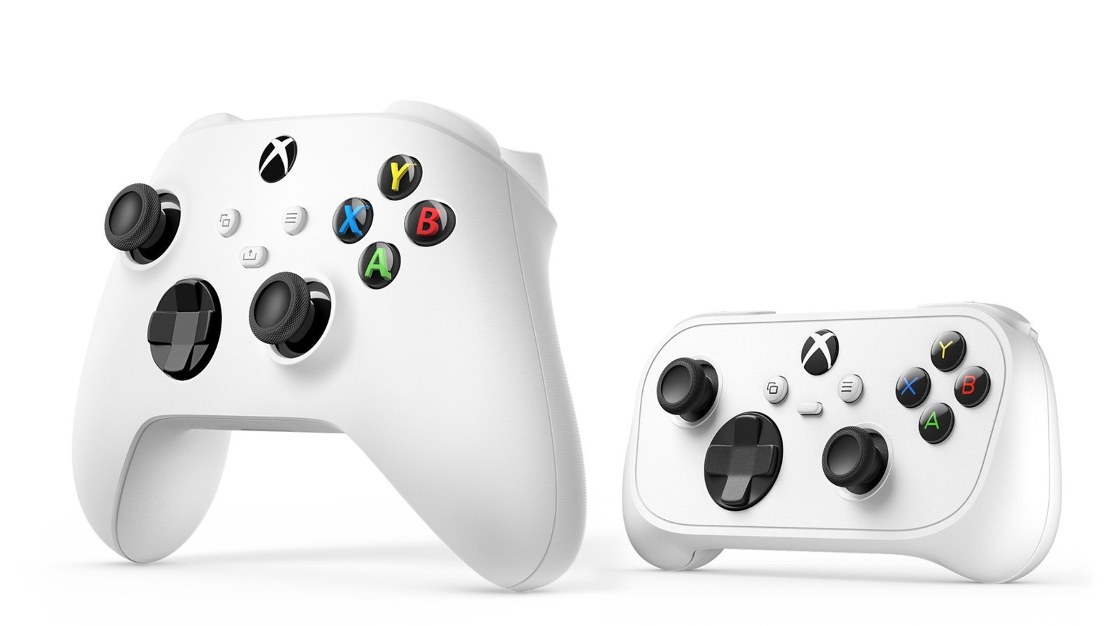 Official image of the Xbox Nano Controller, Microsoft's pocket-sized wireless gamepad
