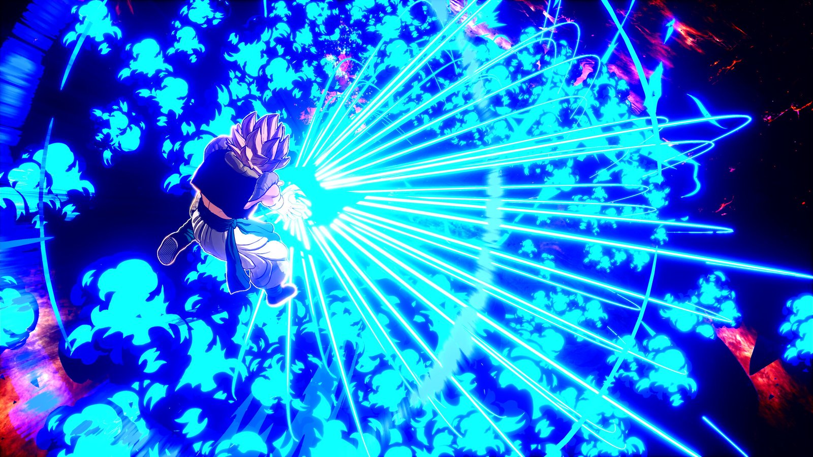 Imagem oficial de Dragon Ball: Sparking! ZERO com uma transformação