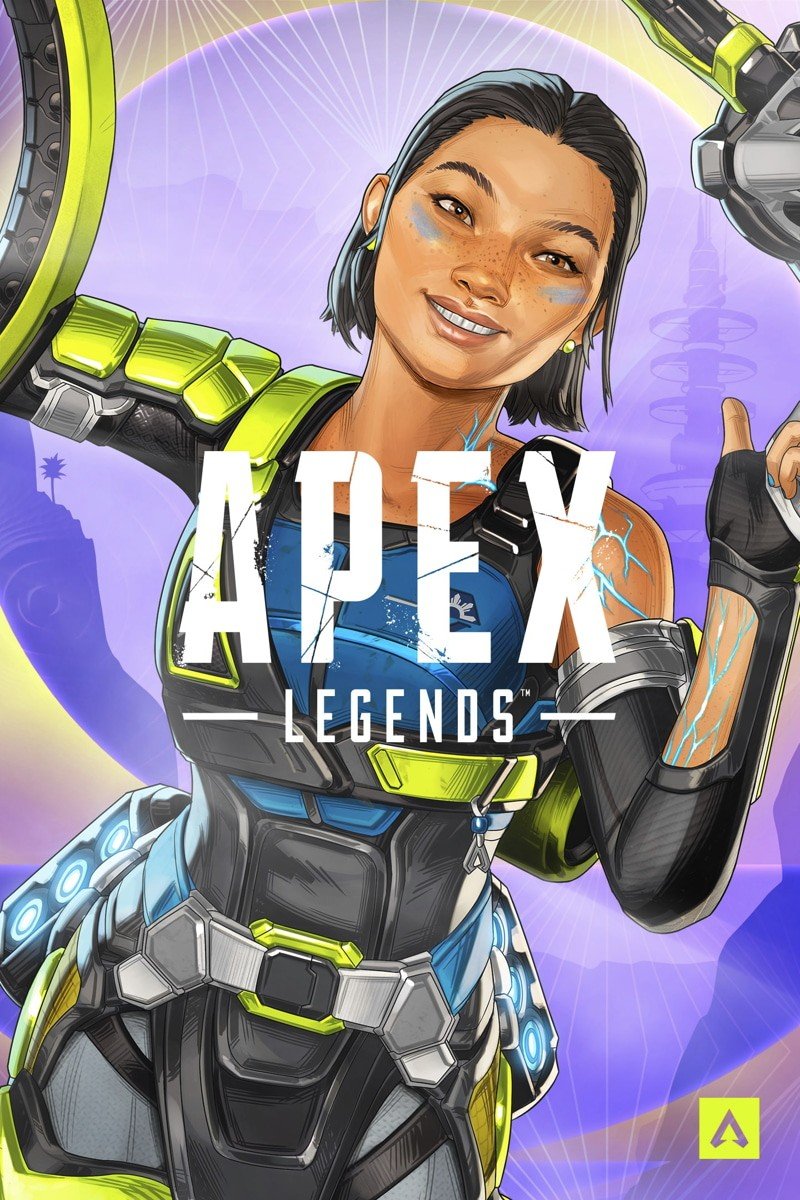Two Apex Legends characters in game art
