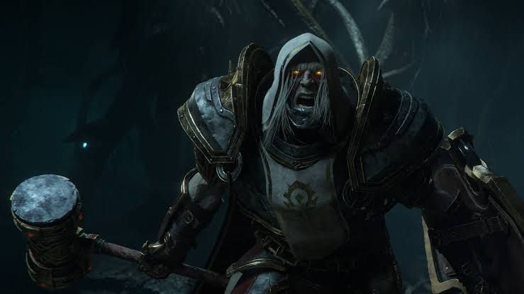 A Paladin in combat in World of Warcraft: Forever