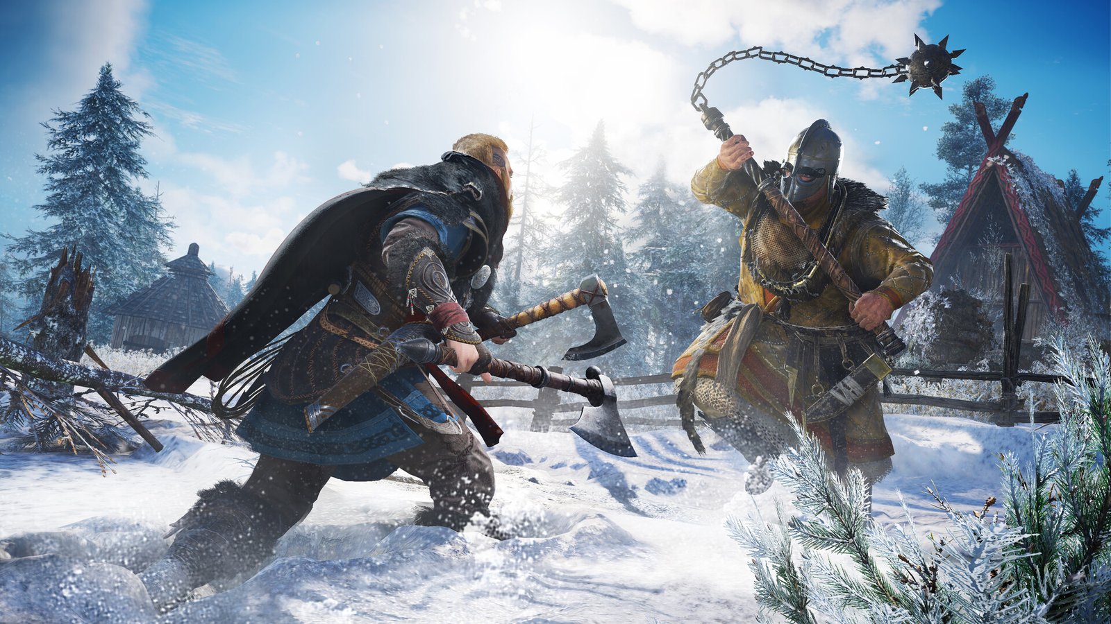 Official Assassin's Creed Valhalla screenshot of Eivor in England