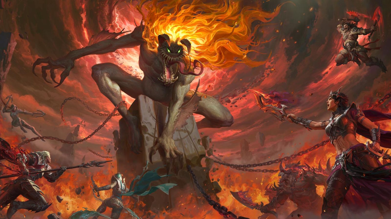 Malebolgia in Diablo Immortal's The Eighth Circle event