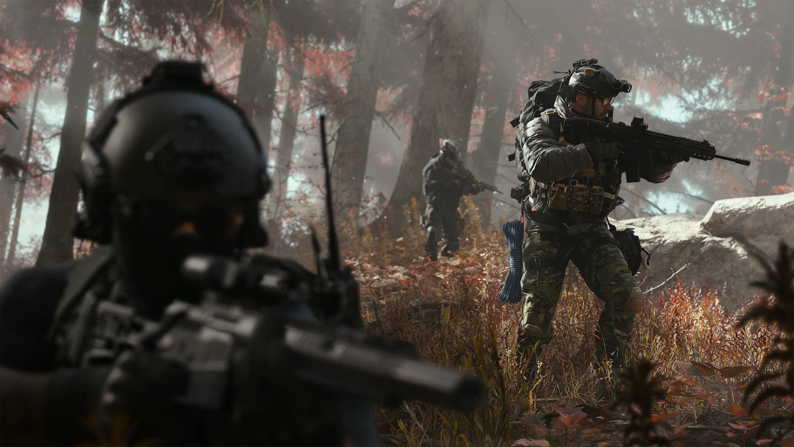 Multiplayer combat in Call of Duty Modern Warfare 4