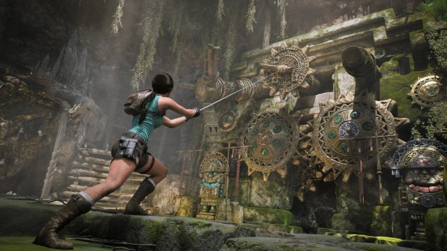 Official Tomb Raider: Legacy of Atlantis screenshot of Lara Croft