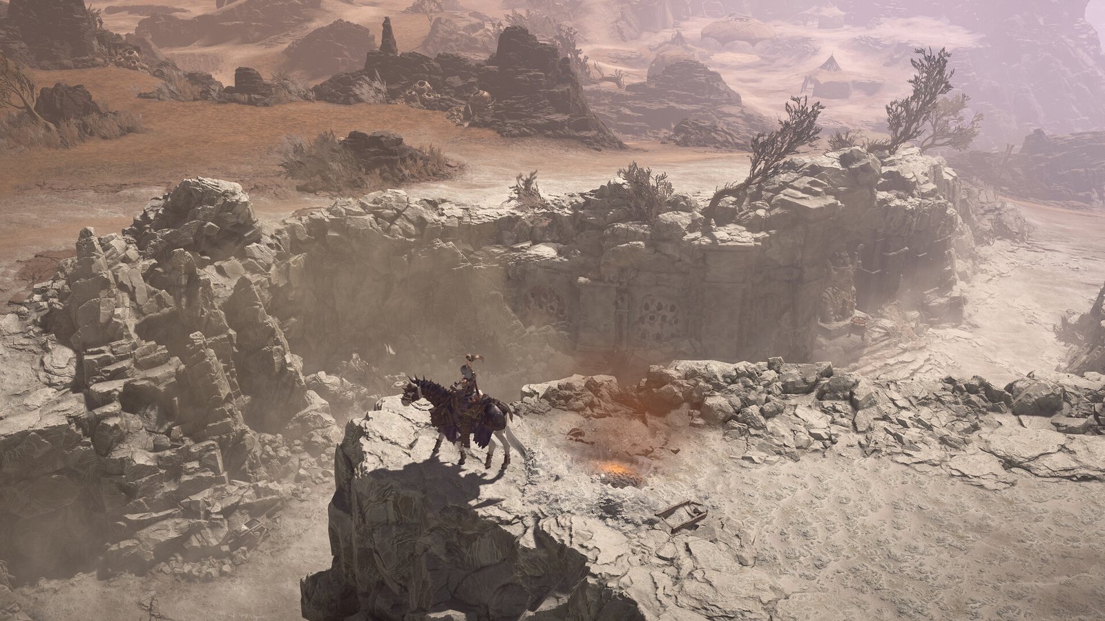 Official Diablo 4 screenshot of Sanctuary landscape