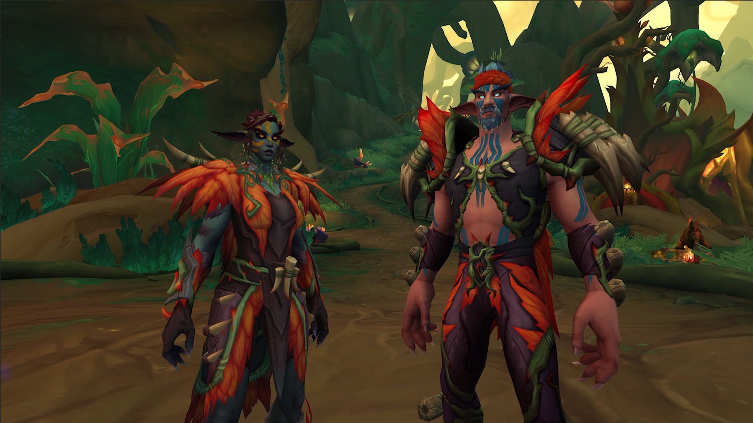 Haranir character in World of Warcraft Midnight