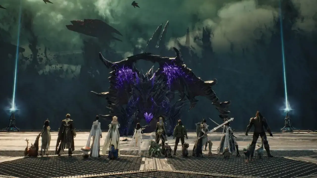 Combat and aerial exploration in the MMORPG AION 2