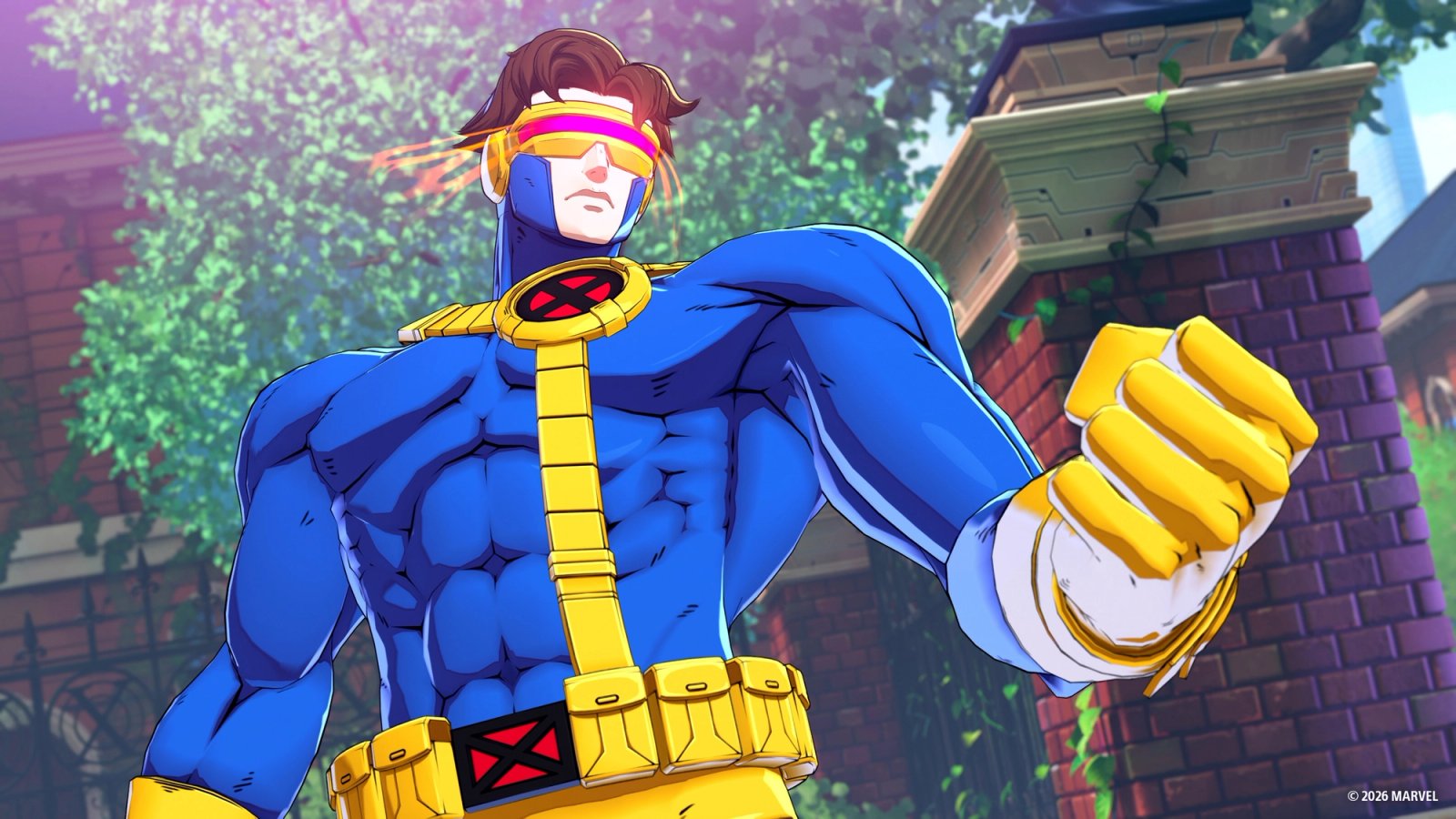 Official MARVEL Tōkon: Fighting Souls artwork from the Phoenix Cyclops reveal