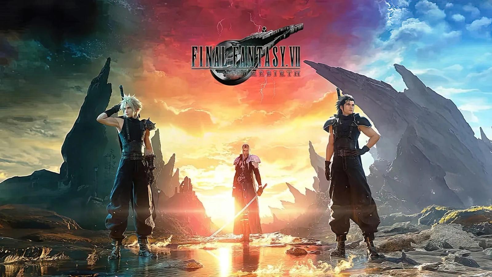 Cloud and the party in Final Fantasy VII Rebirth
