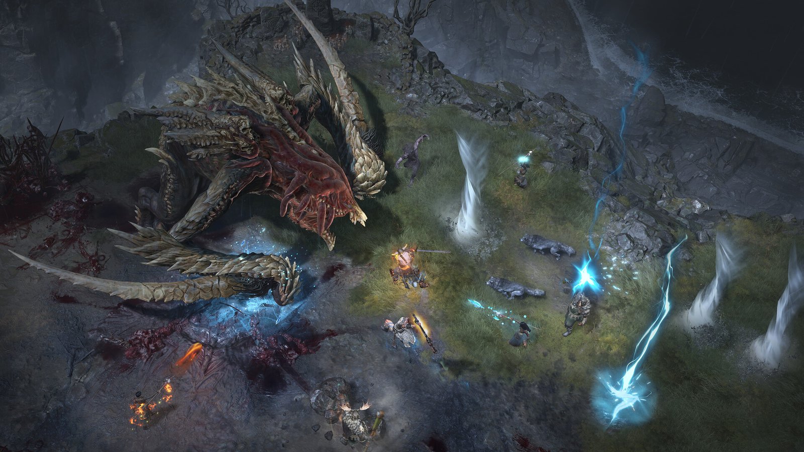 Official Diablo 4 screenshot of a Helltide area