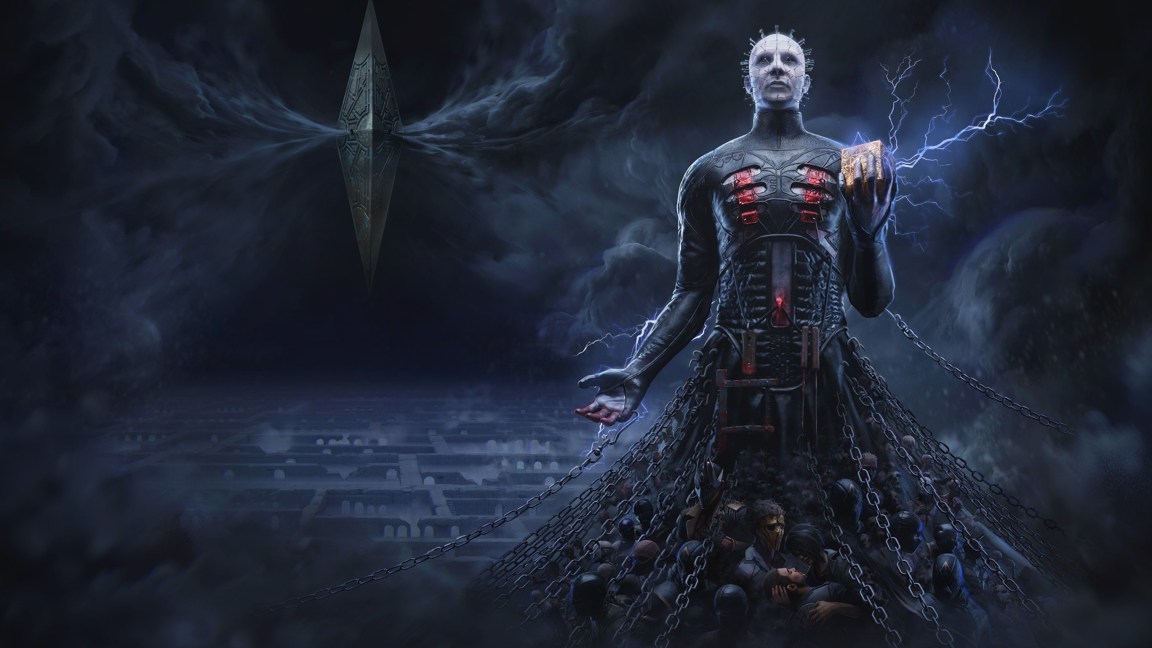 Arte de capa oficial de Clive Barker's Hellraiser: Revival