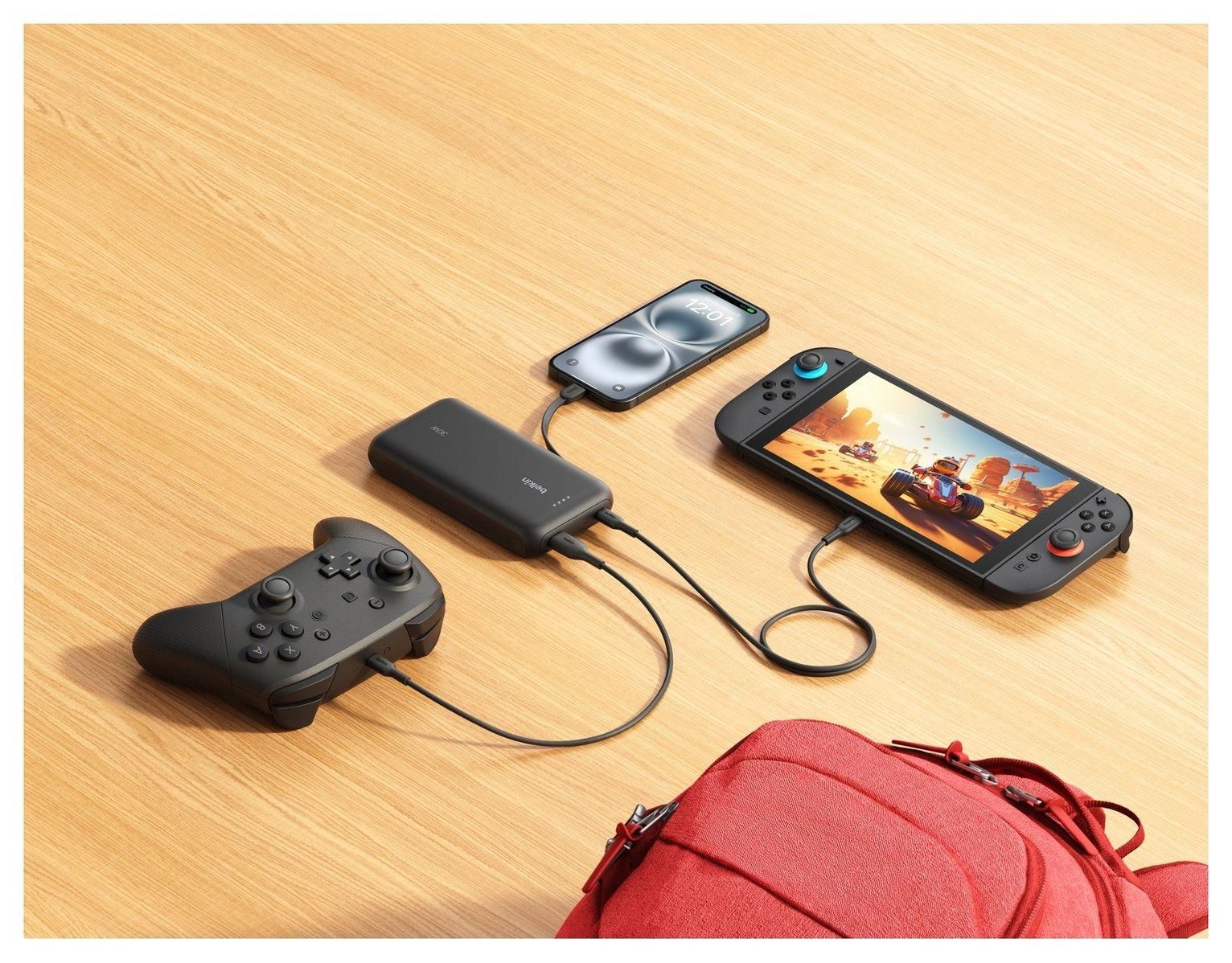 USB-C power bank for Nintendo Switch 2