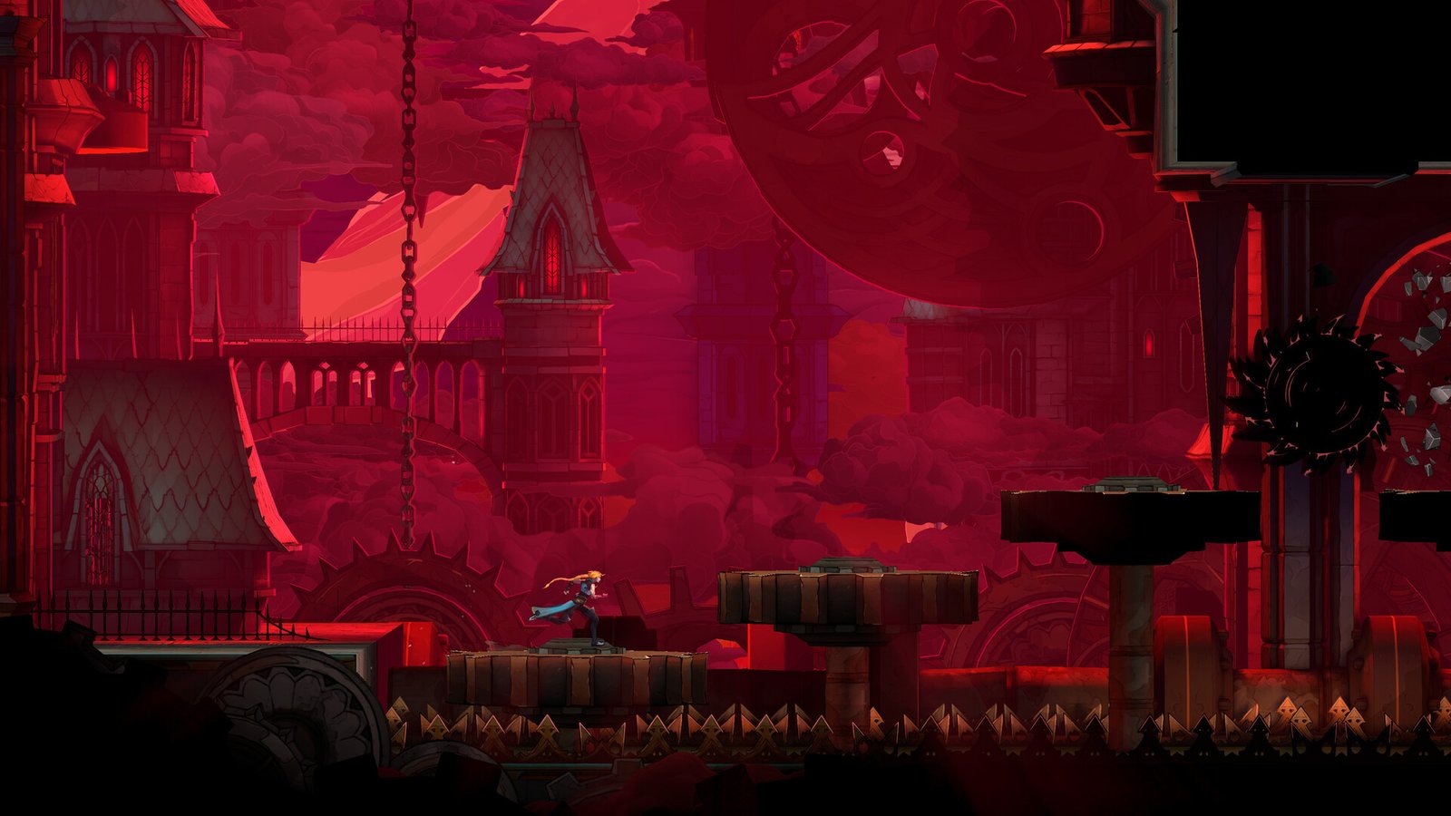 Captura de tela oficial de Castlevania: Belmont's Curse da página do jogo na Steam