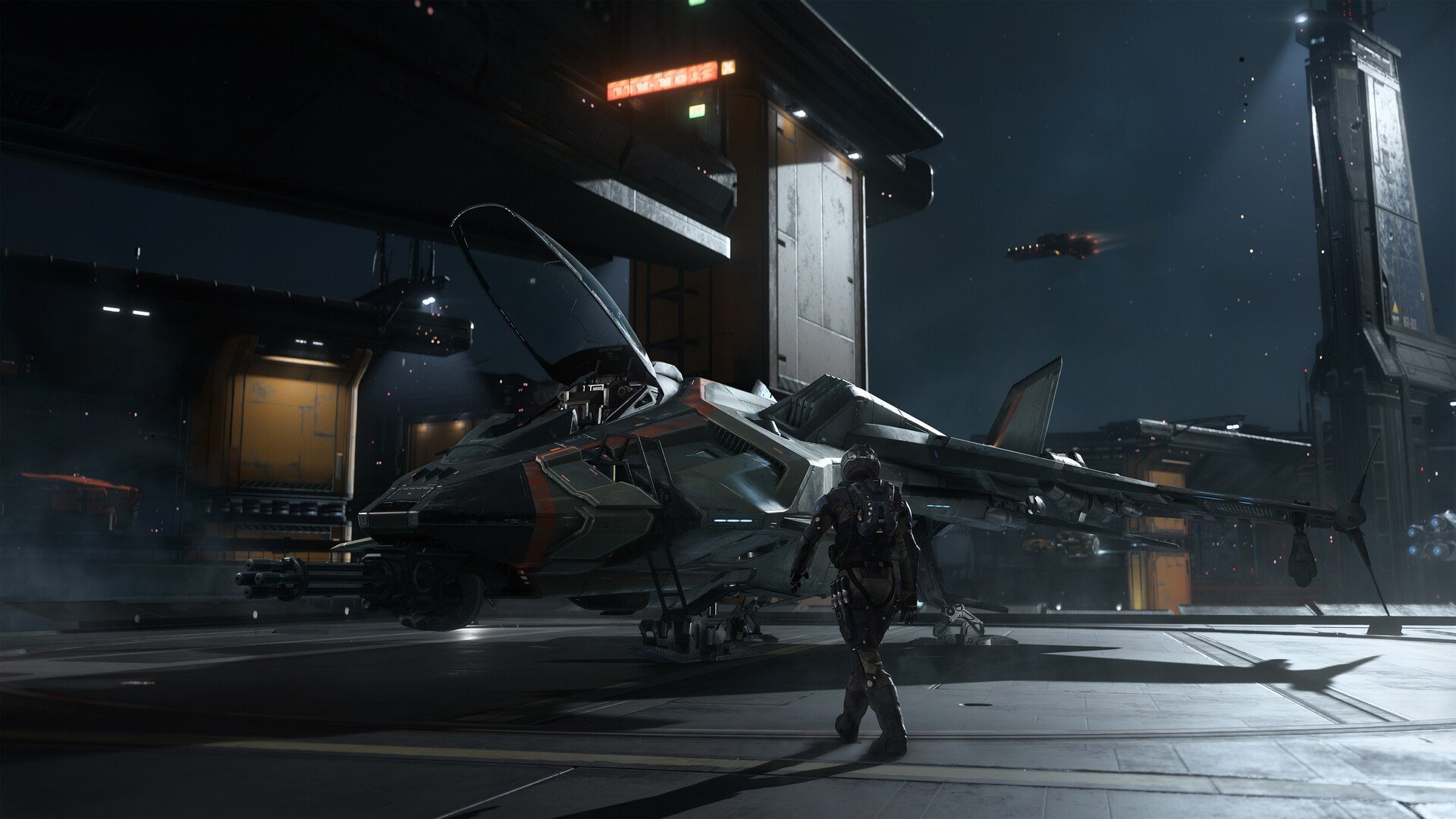 Imagem oficial de Squadron 42 da página do jogo na Steam