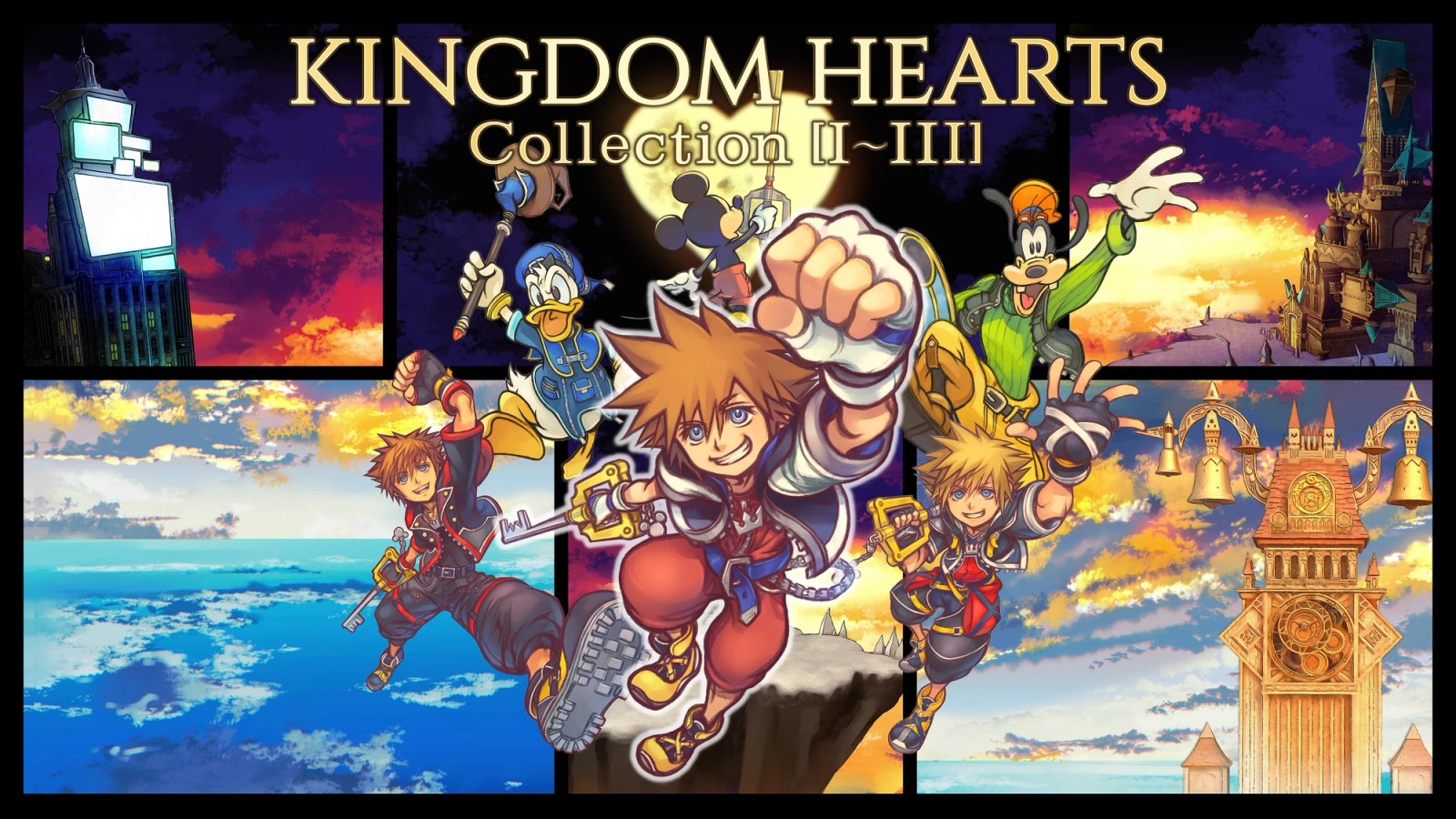 Imagem oficial de Kingdom Hearts Collection [I~III]