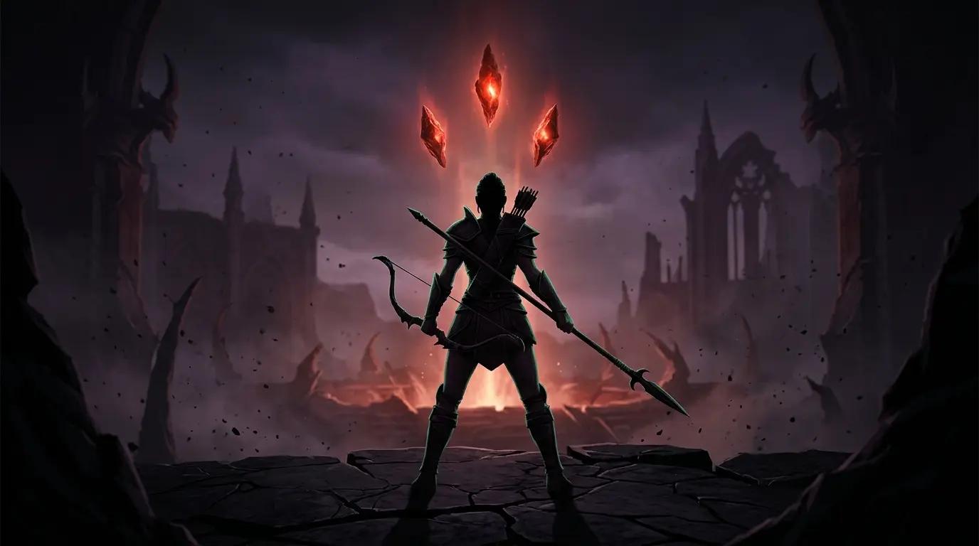 Amazon using weapons in Diablo IV