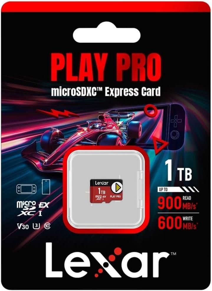 Lexar PLAY PRO 1TB microSD Express card