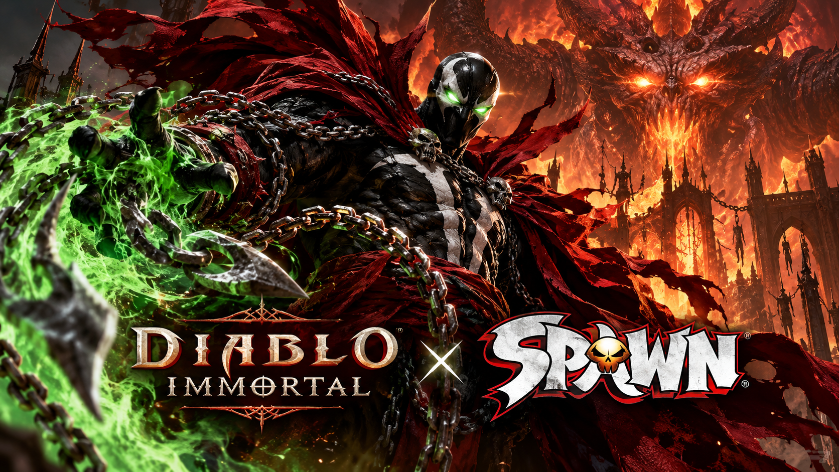 Spawn arrives in Diablo Immortal in the Hellspawn's Vengeance crossover event