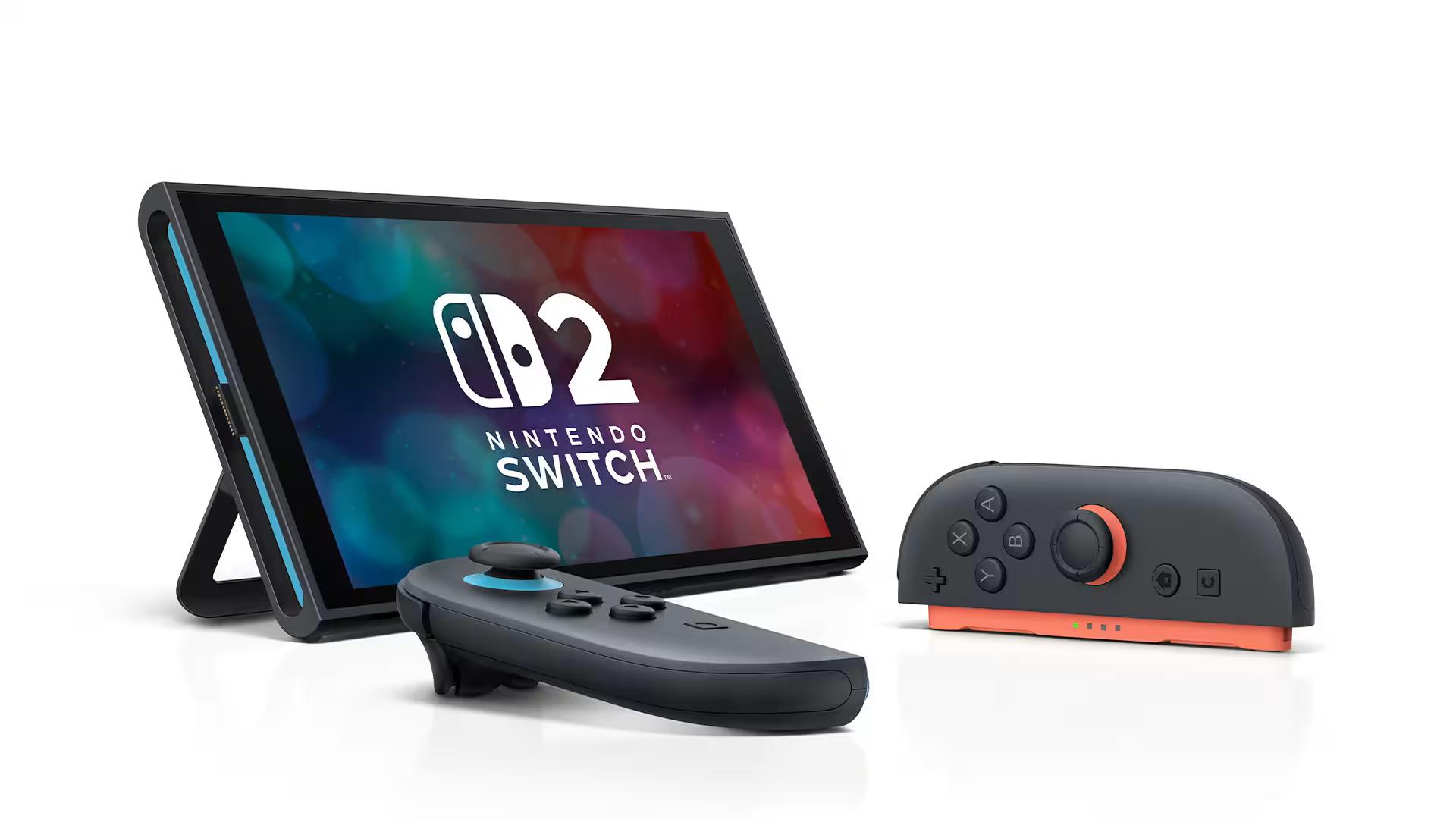 Nintendo Switch 2 with Joy-Con 2 controllers