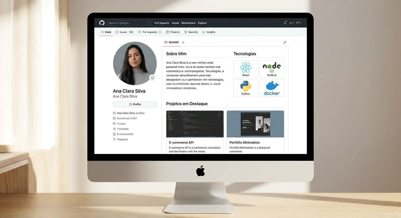 9 recursos para criar um README de perfil no GitHub mais profissional