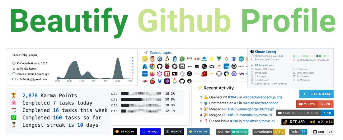 Confira 10 templates de README Profissionais para atualizar seu perfil no Github.
