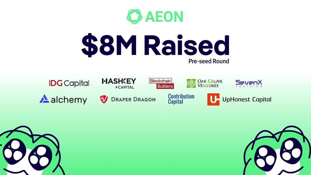 AEON Raises $8M Led by YZi Labs to Build the Settlement Layer for Agentic Economy